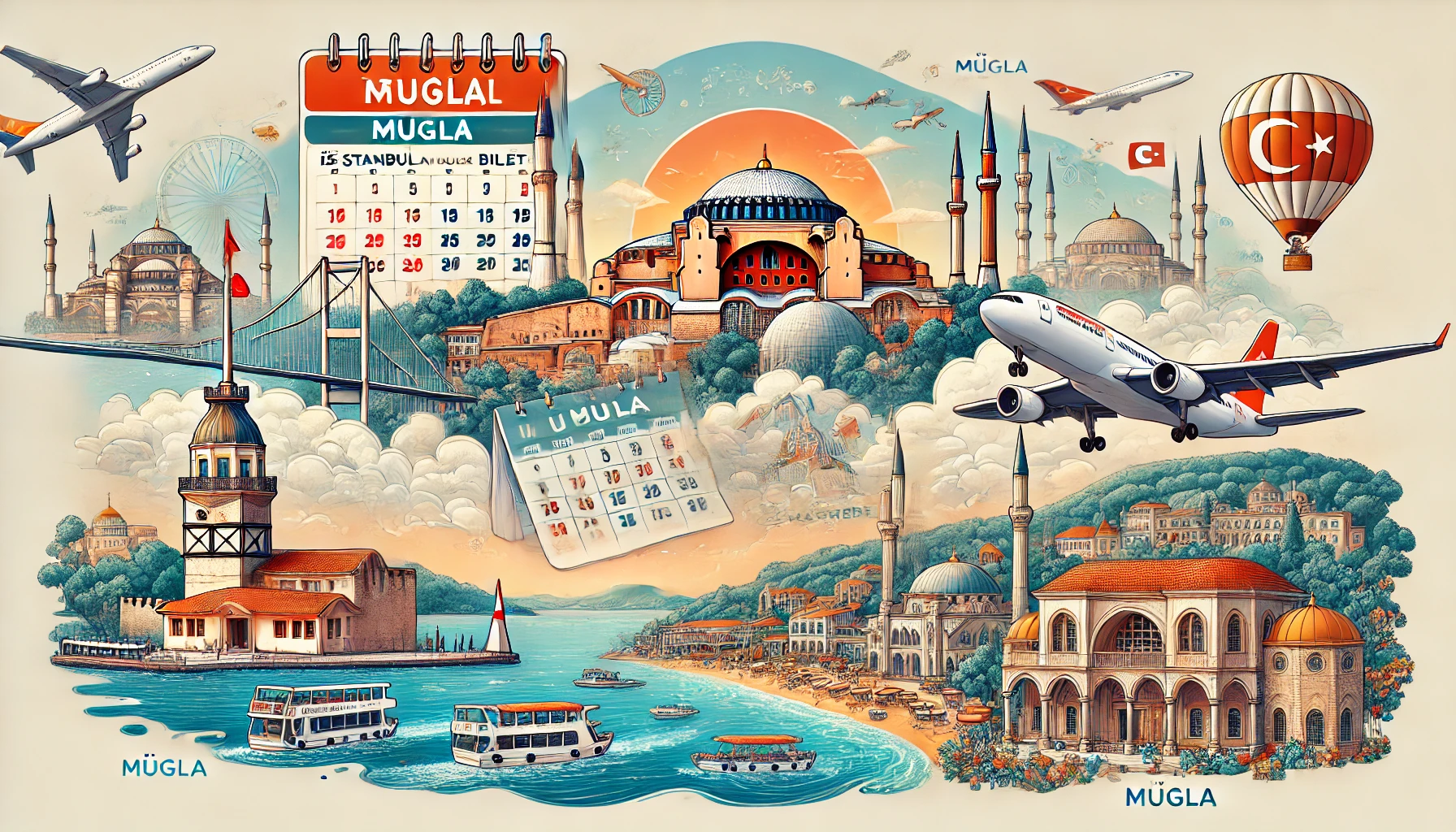 İstanbul-Muğla Ucuza Uçak Bileti