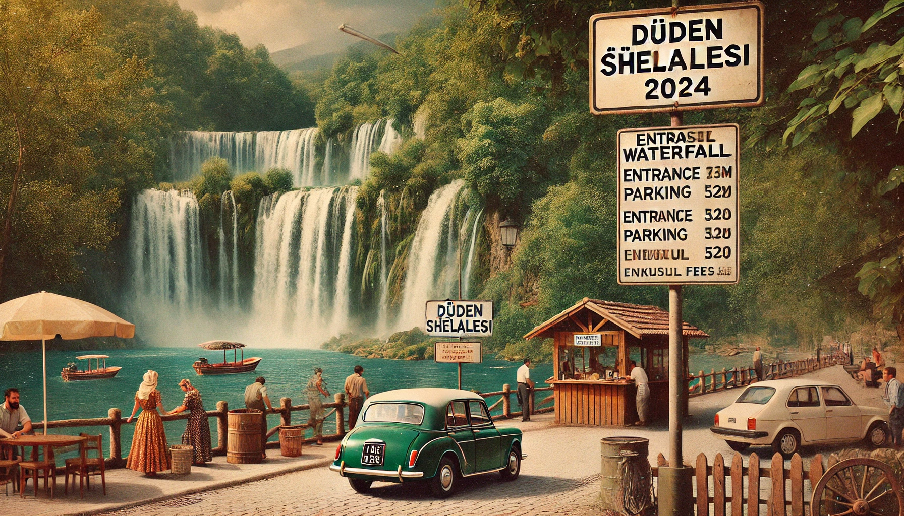 Düden Şelalesi Giriş ve Otopark Ücreti 2024