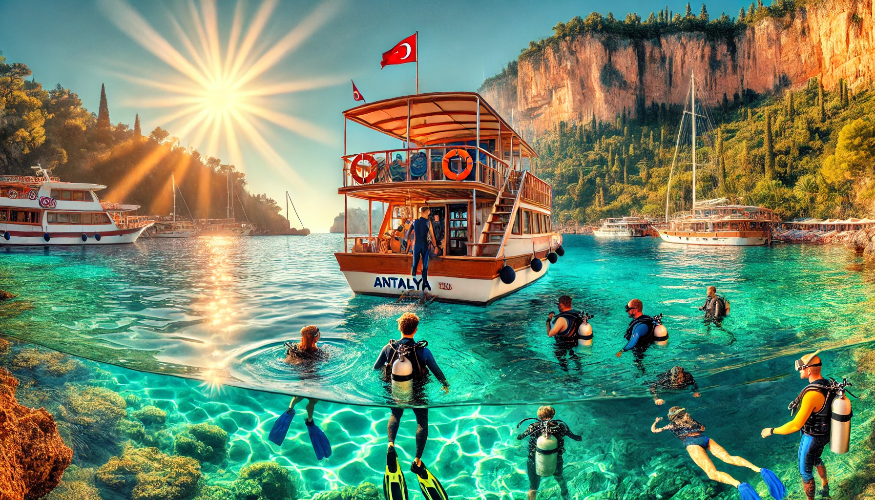 Antalya Dalış Turu Tekne Fiyatları 2024