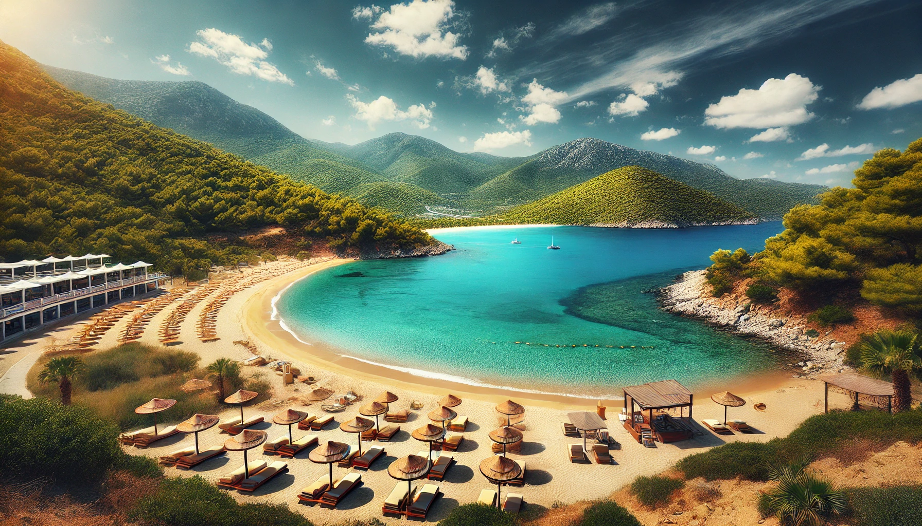 Palamutbükü Plajı Giriş Ücreti Şezlong Fiyatları 2024