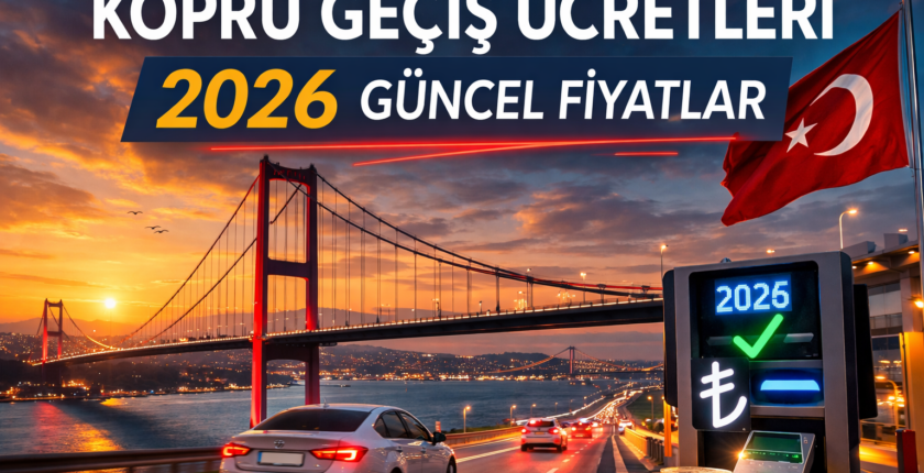 Köprü Geçiş Ücretleri 2026 Güncel Fiyatlar