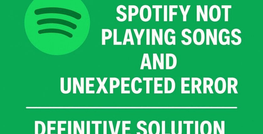Spotify Şarkı Çalmıyor ve Beklenmeyen Hata Kesin Çözümü