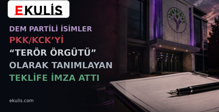 DEM Partili isimlerden PKK/KCK teklifine imza