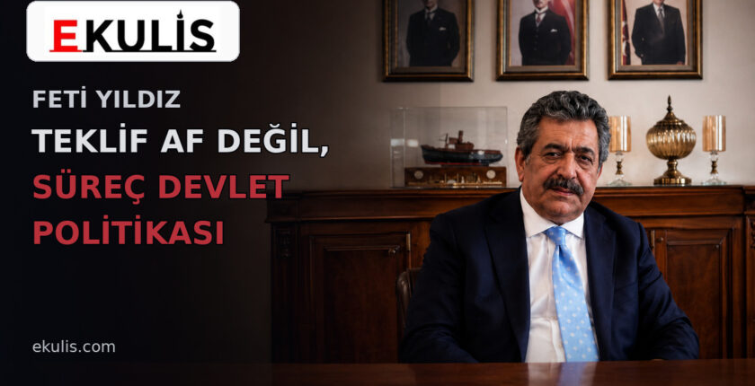 Feti Yıldız: Çerçeve yasa af değil, süreç devlet politikası