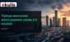 Türkiye ekonomisi ikinci çeyrekte yüzde 2,3 büyüdü