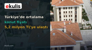 Türkiye’de Ortalama Konut Fiyatı 5,2 Milyon TL’ye Ulaştı