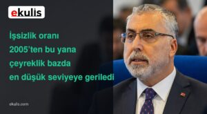 İşsizlik oranı yüzde 7,9’a geriledi: 2005’ten beri en düşük çeyrek