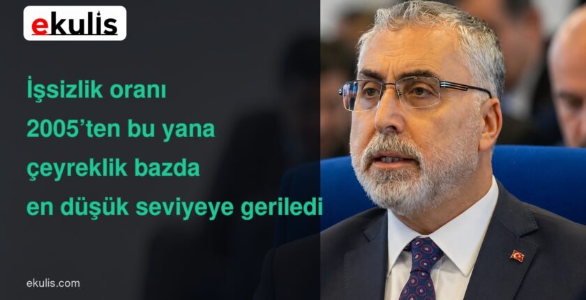 İşsizlik oranı yüzde 7,9’a geriledi: 2005’ten beri en düşük çeyrek İşsizlik oranı yüzde 7,9’a geriledi: 2005’ten beri en düşük çeyrek