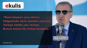 Erdoğan’dan Malazgirt mesajı: “Türkiye tarihe yön veriyor”