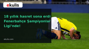 Fenerbahçe 18 Yıl Sonra Şampiyonlar Ligi’nde