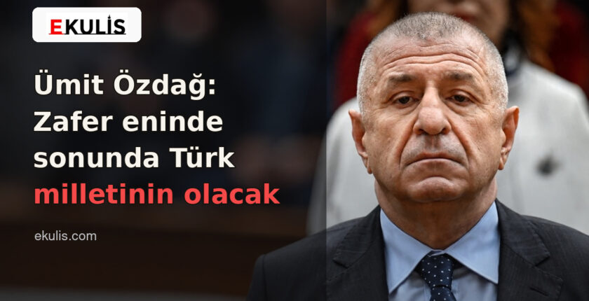 Ümit Özdağ’dan Çerçeve Yasa Tepkisi: “Kimse Ümitsizliğe Kapılmasın” Ümit Özdağ’dan Çerçeve Yasa Tepkisi: “Kimse Ümitsizliğe Kapılmasın”