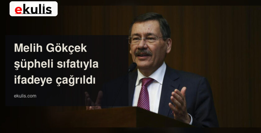 Melih Gökçek şüpheli sıfatıyla ifadeye çağrıldı Melih Gökçek şüpheli sıfatıyla ifadeye çağrıldı